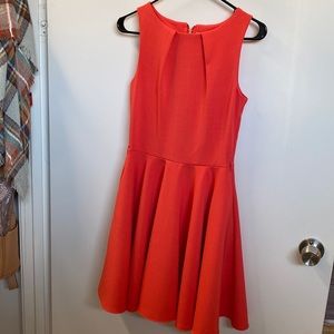 Orange A-line dress from Modcloth